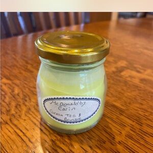 Green Tea and Bamboo scented candle